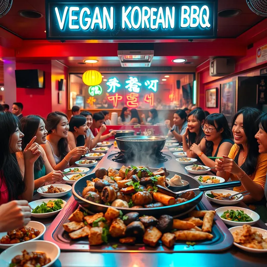 Finding Vegan Korean BBQ in LA
