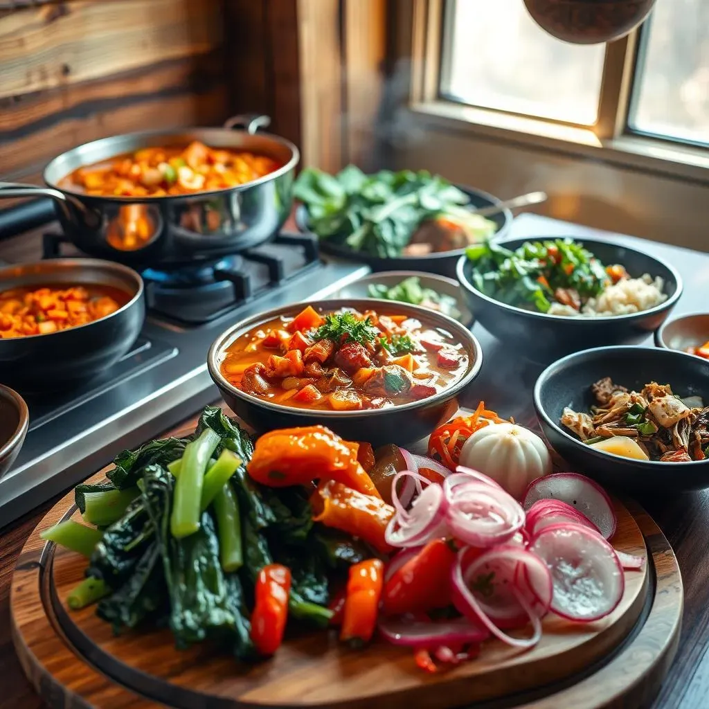 MustTry Vegetarian Korean Stews and Sides